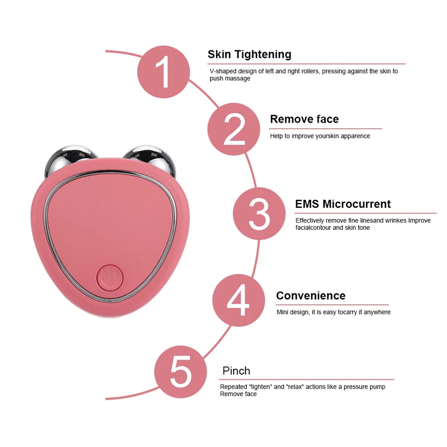 new Electric Facial Massager Eye Face Lifting Massager, Facial Beauty Massage Device koeek - KOEEK