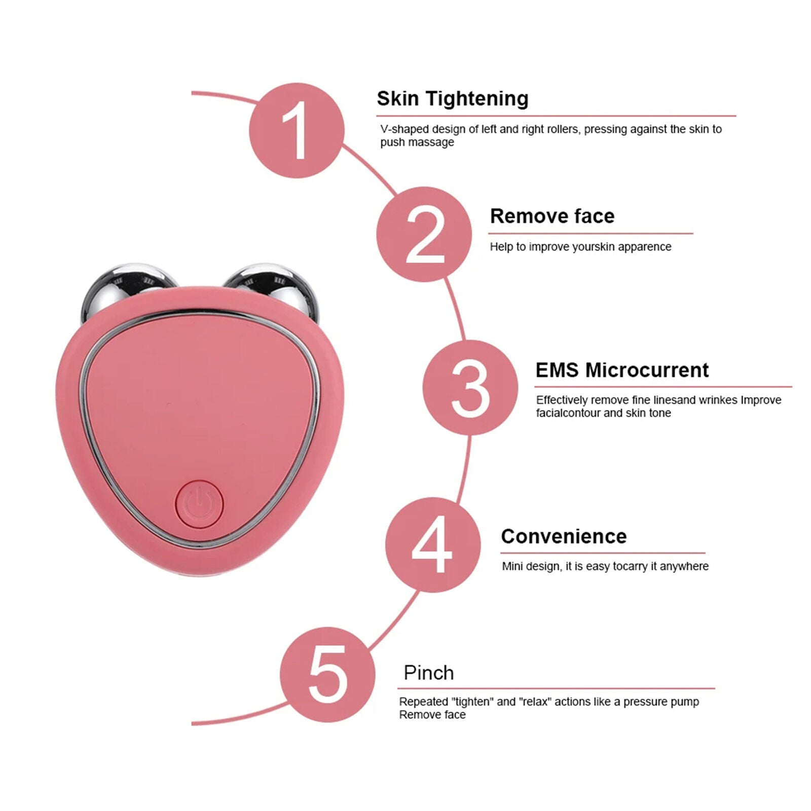 new Electric Facial Massager Eye Face Lifting Massager, Facial Beauty Massage Device koeek - KOEEK