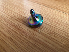Stainless Steel Hand Twisting Spinning Top Gyro Gyroscope Spinner EDC Toy Gifts 07FC0E-D4 - KOEEK