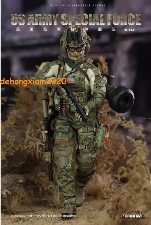 1/6 Mini Times Scale US Army Special Forces 12" Action Figure & Accessories M042 07FC0E-D4 - KOEEK