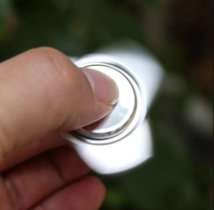 Haptic Toy Fidget Finger Spinner Pocket EDC Stainless Steel Spinning Top CNC Gif 07FC0E-D4 - KOEEK