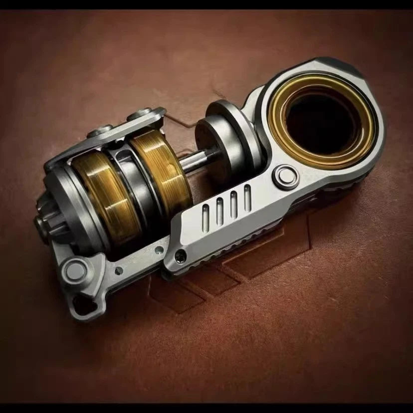 Stainless Steel EDC Fidget Toy Focus Pusher Egg, ADHD Stress Relief Gift 07FC0E-D4 - KOEEK
