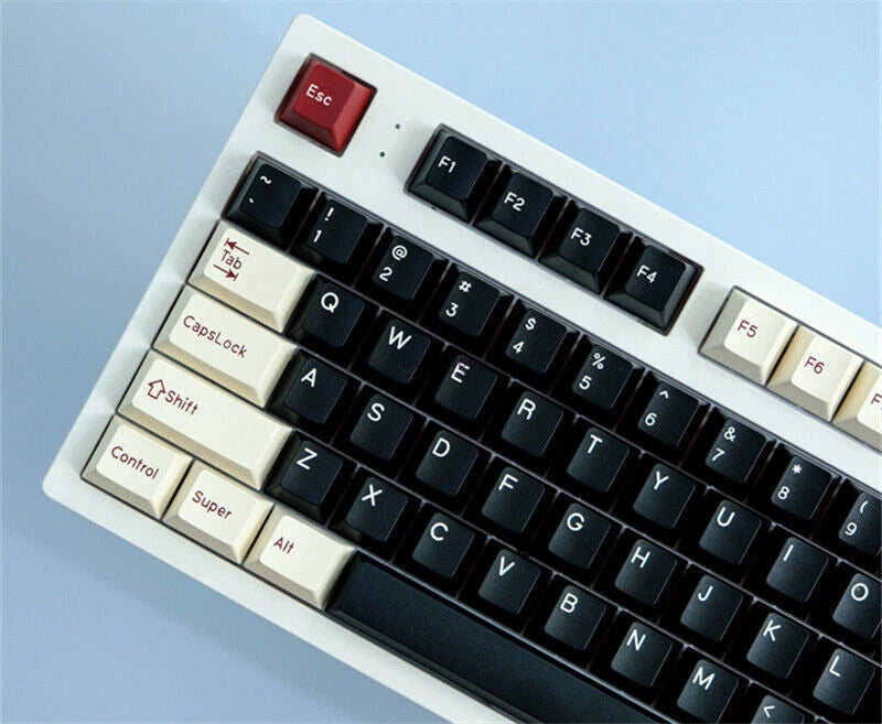 177 Keycaps Roman Keycap ISO ANSI Cherry  for Cherry MX Mechanical Keyboard 07FC0E-D4 - KOEEK