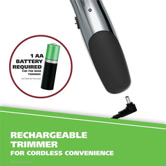 new Wahl Groomsman Rechargeable Beard Trimmer kit for Mustaches, Nose Silver WAHL - KOEEK