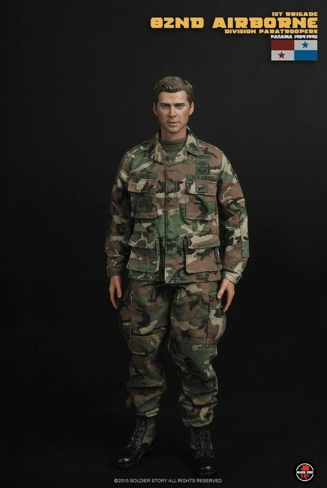US Army Paratrooper Action Figure - 1/6 Scale, Ready for Display 07FC0E-D4 - KOEEK