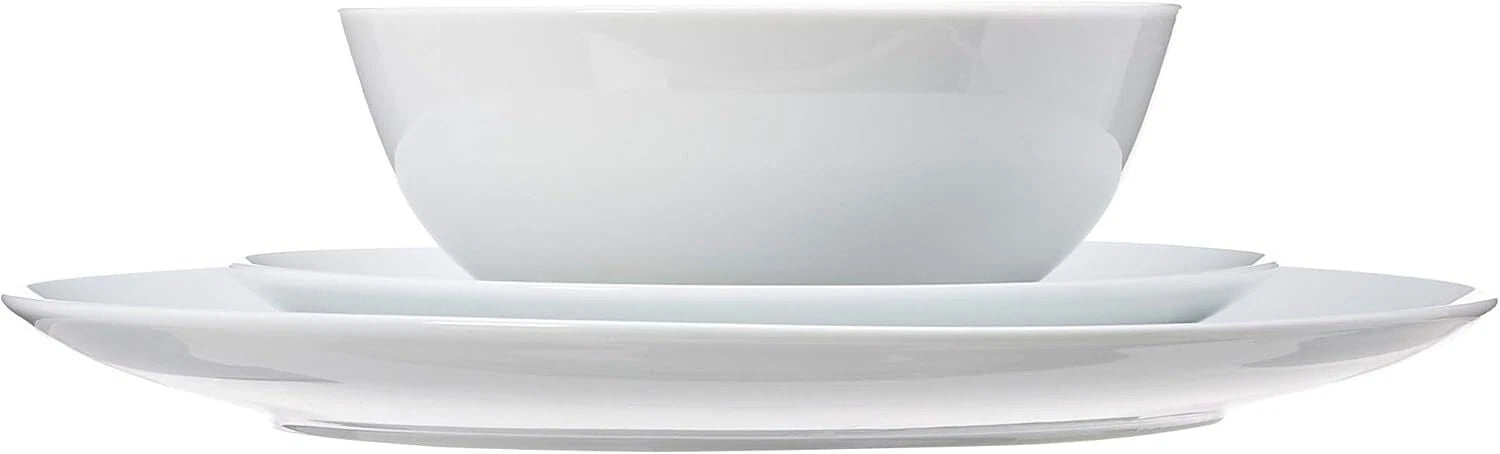 18-Piece Kitchen Utensil Set, 6-Person, White Porcelain Crock-Pot 07FC0E-D4 - KOEEK