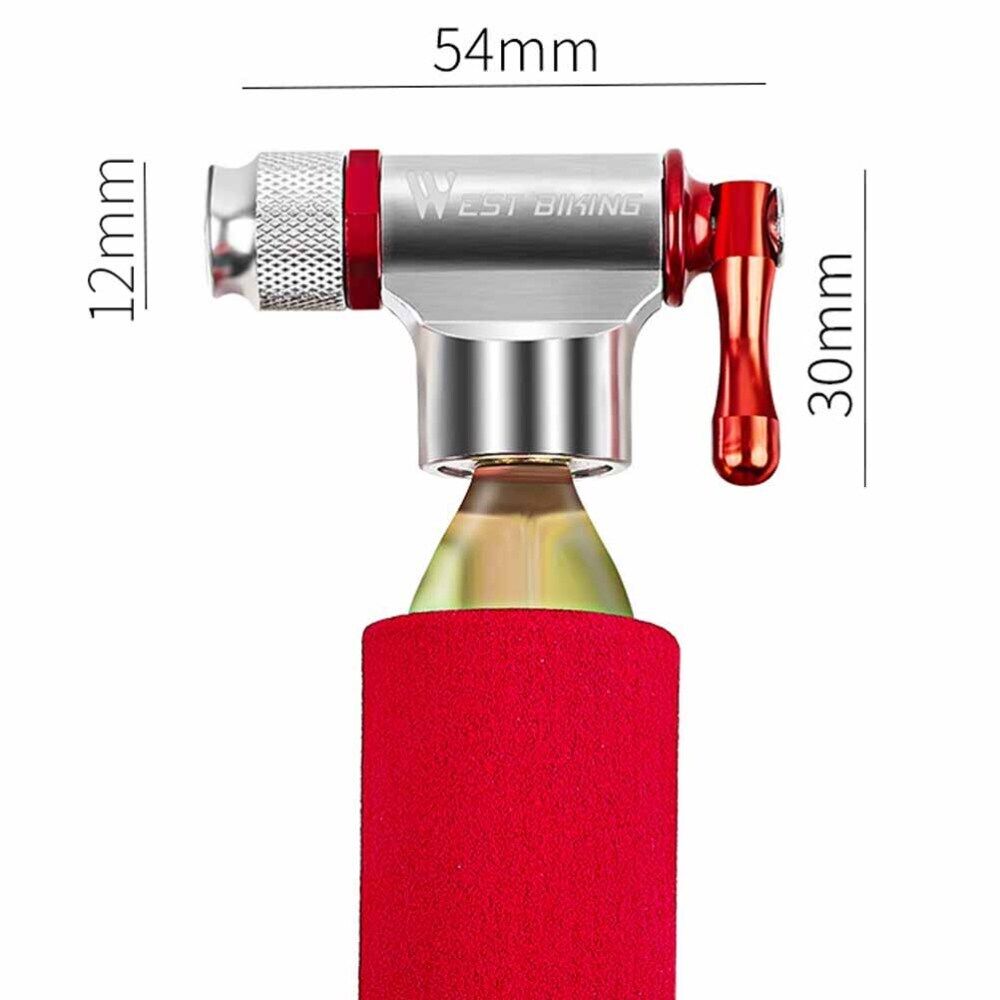 ny Sykkelpumpe Inflator Liten dekkkompressor Co2 Inflator Co2 sykkelpumpe