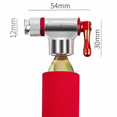 ny Sykkelpumpe Inflator Liten dekkkompressor Co2 Inflator Co2 sykkelpumpe