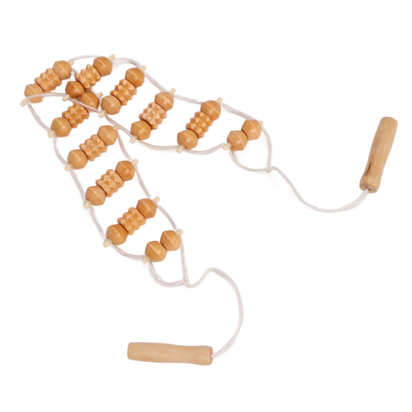 new Wood Back Massage Roller Lymphatic Drainage Wood Therapy Massage Tool For Ne WPD koeek - KOEEK