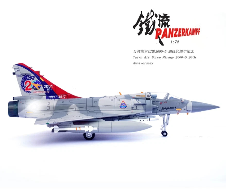 1/72 14626PE Mirage 2000-5 Fighter 20th Anniversary T Air Force Alloy Model Yoy 07FC0E-D4 - KOEEK