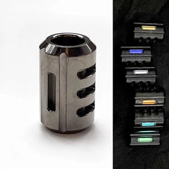 Titanium Knife Lanyard Bead Paracord Pendant Glow in the Dark 25 Years Life EDC 07FC0E-D4 - KOEEK
