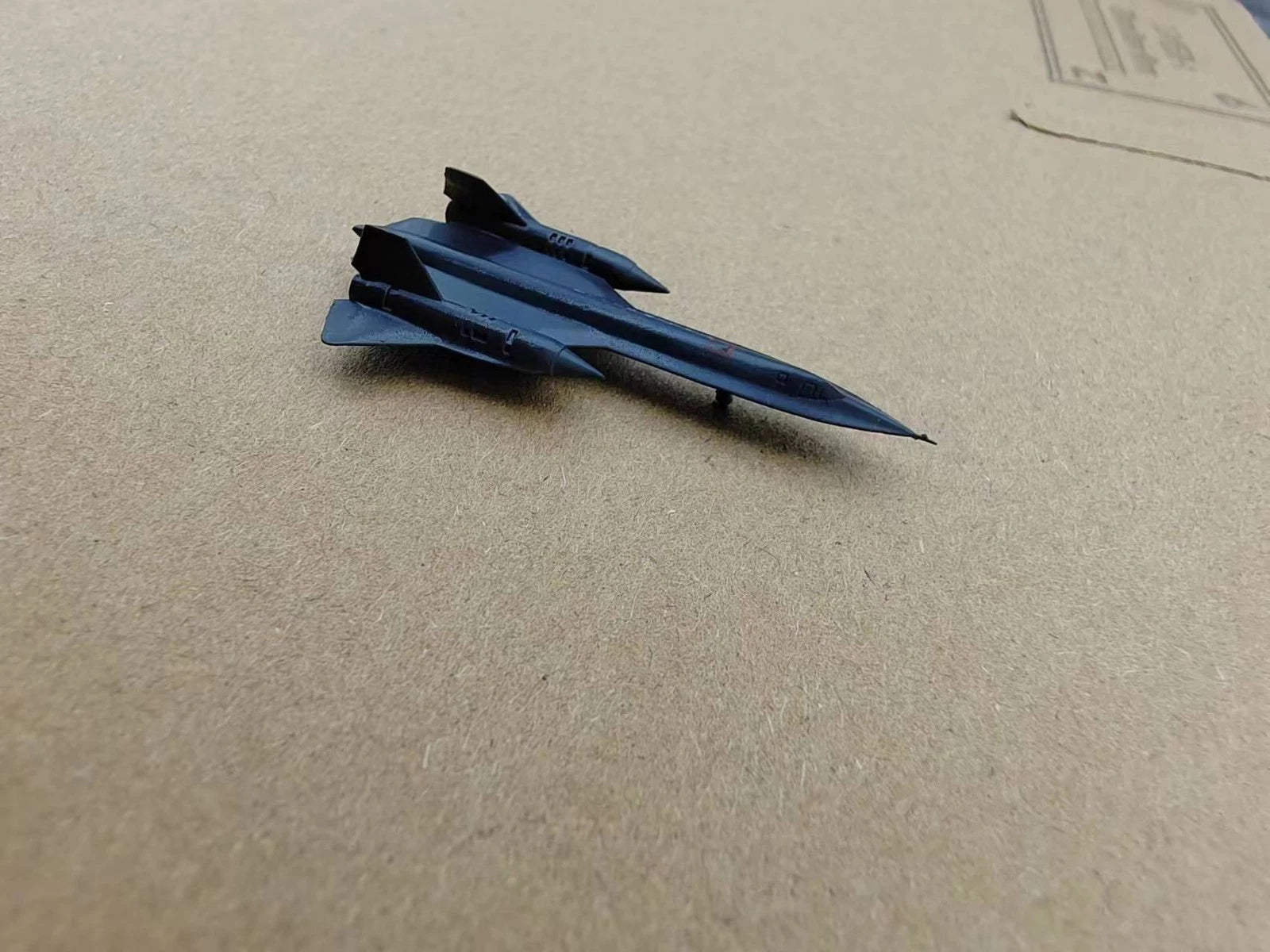 3D Printed 1/400/700 Us Sr-71 Reconnaissance Aircraft Blackbird Completion Model 07FC0E-D4 - KOEEK