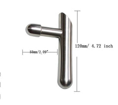 Stainless Steel Cool Stick EDC Outdoor Tool T-shape Bar Outdoor Stick 120MM 07FC0E-D4 - KOEEK