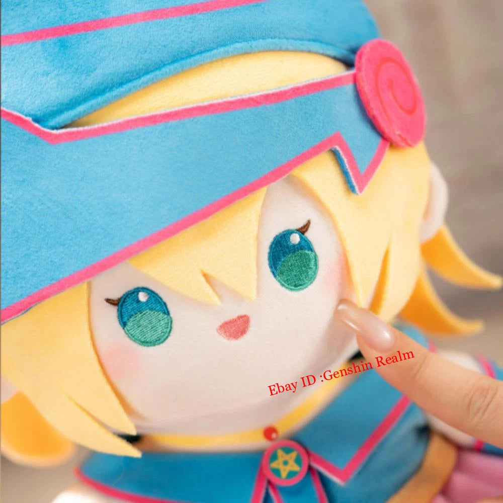 Anime Yu-Gi-Oh! Black Magician Girl Sitting Position Plush Doll Cartoon Toy Gift 07FC0E-D4 - KOEEK