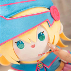Anime Yu-Gi-Oh! Black Magician Girl Sitting Position Plush Doll Cartoon Toy Gift 07FC0E-D4 - KOEEK