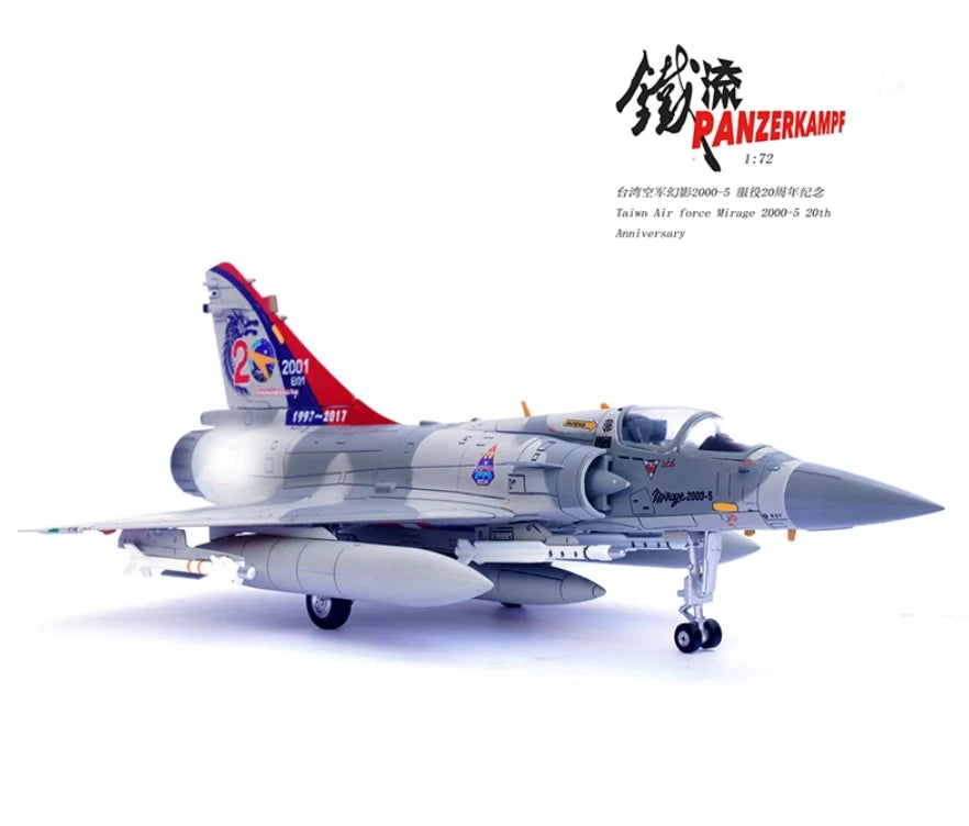 1/72 14626PE Mirage 2000-5 Fighter 20th Anniversary T Air Force Alloy Model Yoy 07FC0E-D4 - KOEEK