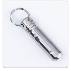 EDC Titanium Alloy Outdoor Travel Survival Waterproof Container Pill Storage Box 07FC0E-D4 - KOEEK