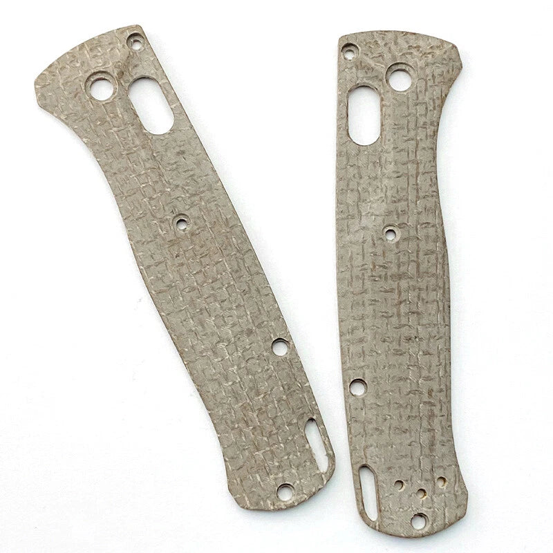 1 Pair Custom Scales Micarta Handle Patch For Benchmade Bugout 535 Folding Knife 07FC0E-D4 - KOEEK