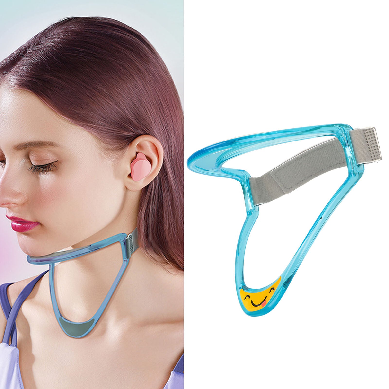 new Adjustable Cervical Collar Neck Traction Brace Support Pain Relief koeek - KOEEK