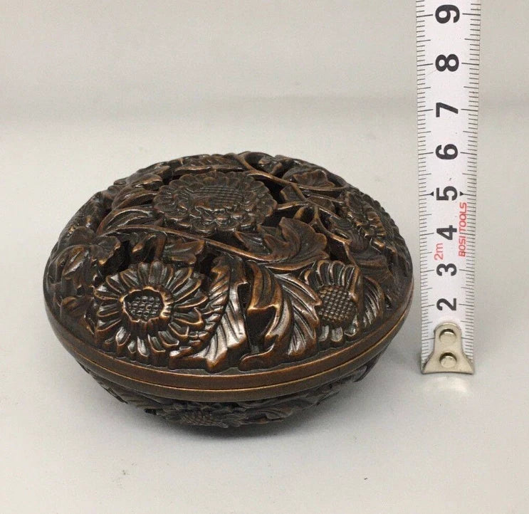 Powder box chrysanthemum incense burner 07FC0E-D4 - KOEEK