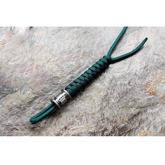 Titanium Alloy Bead Paracord Umbrella Rope Bead DIY Pendant EDC Multi Tool Beads 07FC0E-D4 - KOEEK