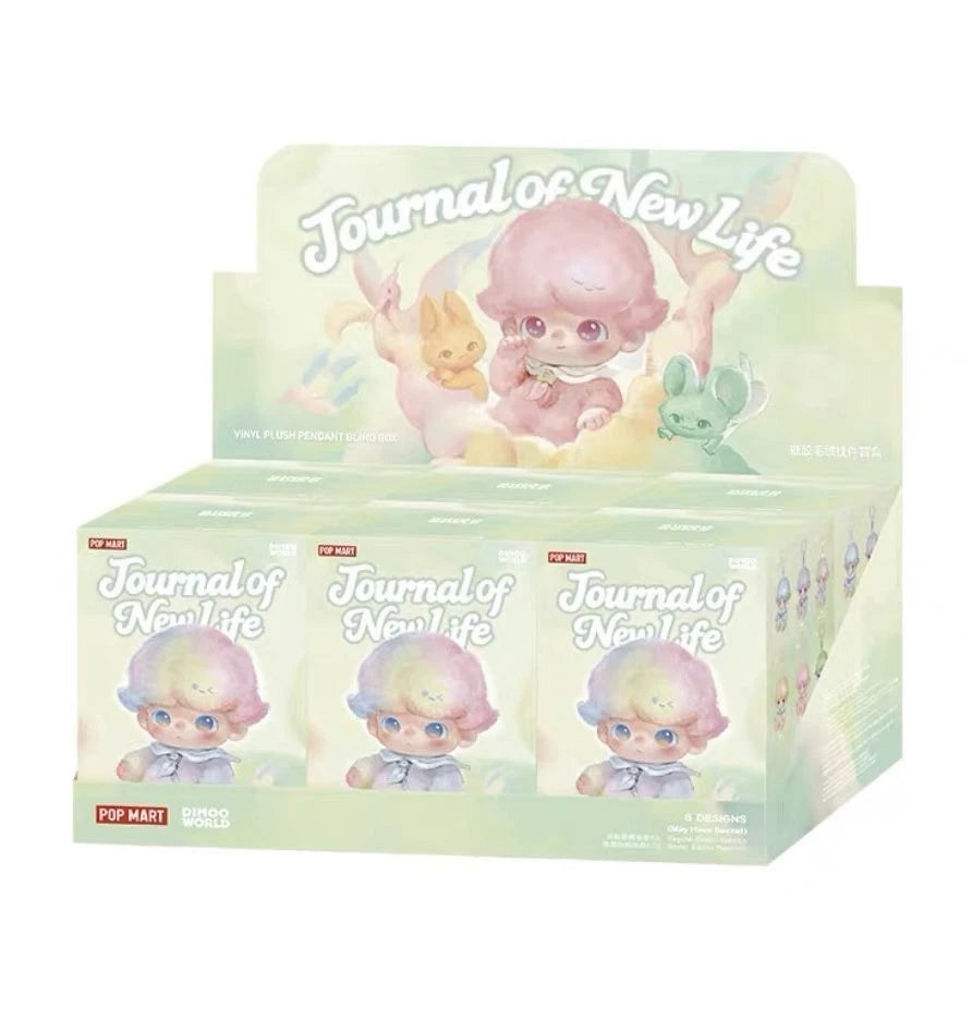 Authentic Dimoo Journal Of  Life Series Blind Box Figures Toy  Gift 07FC0E-D4 - KOEEK