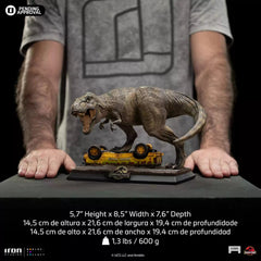1/10 Iron Studios Dinosaur T-Rex Attack Art Statue Figure Model IN BOX 5.7" 07FC0E-D4 - KOEEK