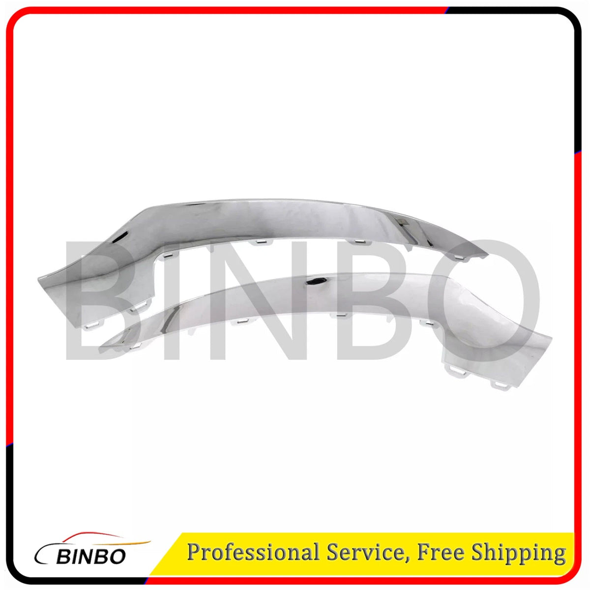 Pair Bumper Face Bar Trims Molding Step Pads Fit for 2014 Mercedes E350 Coupe 07FC0E-D4 - KOEEK