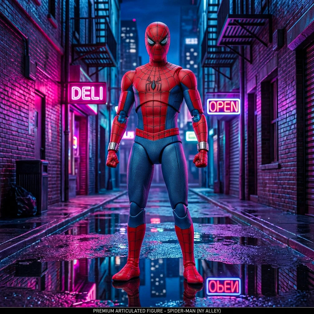 ZD Toys Marvel Spider-Man   Day 1/10 Scale Collectible Figure 07FC0E-D4 - KOEEK