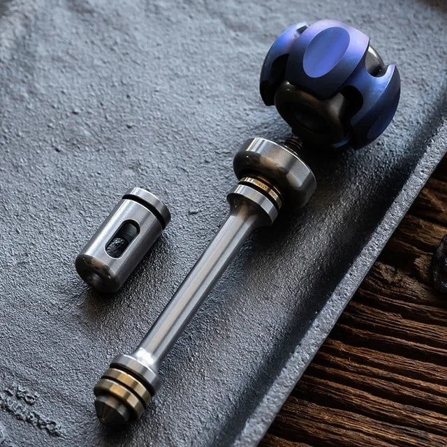 Fingertip Gyro LAUTIE NOIZ C-NANO EDC Metal Spinner Decompression Fidget Toy 07FC0E-D4 - KOEEK