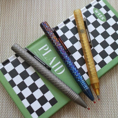 Titanium PEI Ballpoint Pen Bolt Action Signature Writing EDC Pocket Pen Gifts 07FC0E-D4 - KOEEK