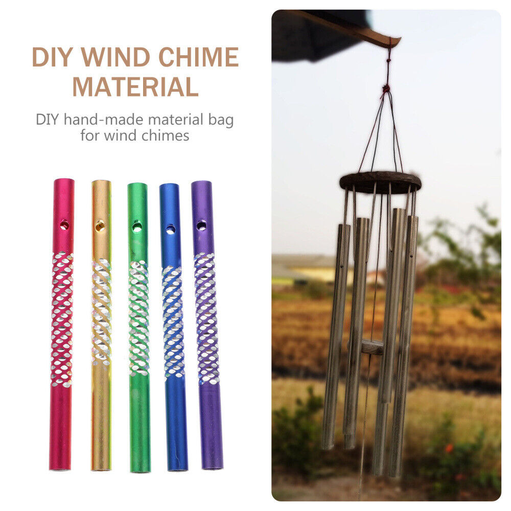 new 50PCS gift for wind chime lover DIY wind chimes pipe DIY wind chime tubes for koeek - KOEEK