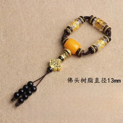 Wenwan Bracelet Buddha Beads 108 Accessories 07FC0E-D4 - KOEEK