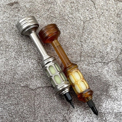 EDC PEI Titanium Pocket Screwdriver Phillips Flat Bit Outdoor Riding Multi Tools 07FC0E-D4 - KOEEK
