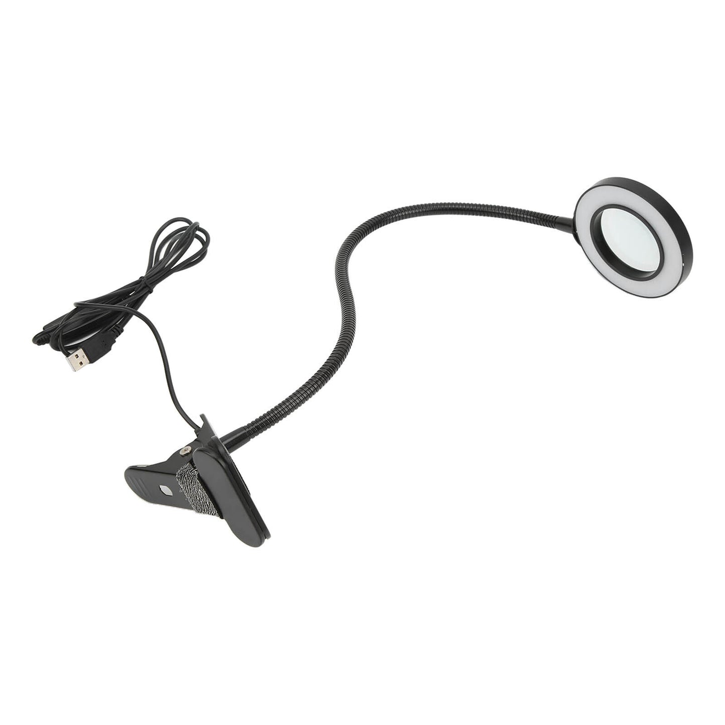 new Magnifying Lamp LED Light 3X Gooseneck With USB-Cable Adjustable Brightness koeek - KOEEK