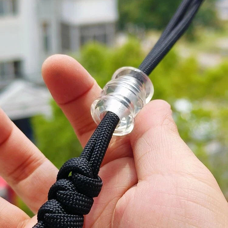 EDC Resin Knife Lanyard Bead Necklace Paracord Pendant Bracelet Making Bead DIY 07FC0E-D4 - KOEEK