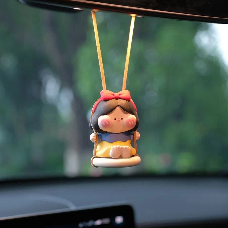 Car Hanging Ornament Interior Rearview Mirror Decor Pendant Ornament 07FC0E-D4 - KOEEK