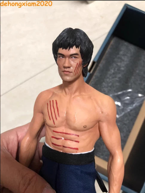 1/6  CHINA. X-H Bruce Lee 李小龙 Figure Statue Action Model IN STOCK! 07FC0E-D4 - KOEEK