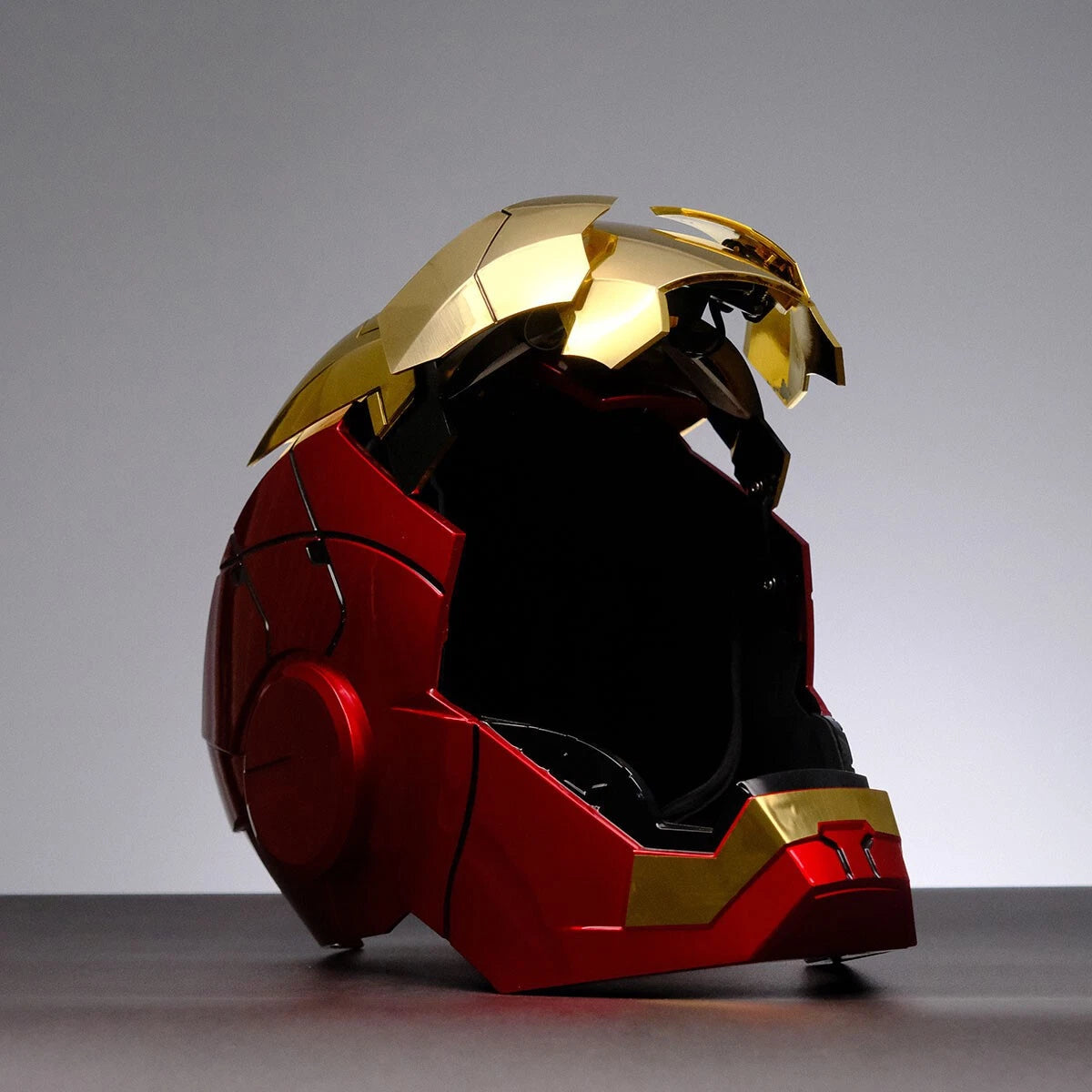 Stock AUTOKING Gold Iron Man MK5 1:1 Wearable Helmet Deformed Voice-control Mask AUTOKING - KOEEK