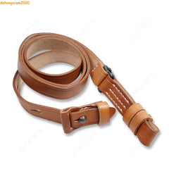 WWII WW2 German 98k Mauser Leather Rifle Sling Handmade - Reproduction 07FC0E-D4 - KOEEK