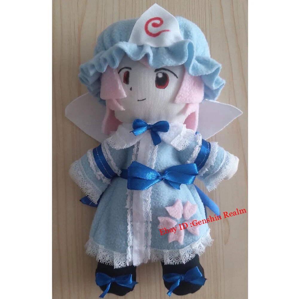 Anime Touhou Project Figure Series Saigyouji Yuyuko Stand Plush Doll Toy Gift 07FC0E-D4 - KOEEK