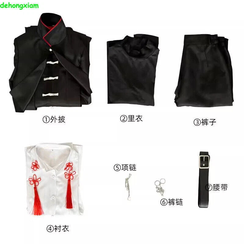 Link Click Bridon Arc Vein Cosplay Costume Suit Anime Show Clothing Fullsets 07FC0E-D4 - KOEEK