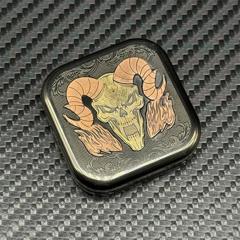 EDC Relieve Stress Fashion Sheep Head Fidget Slider Mechanical Push Fidget Toys 07FC0E-D4 - KOEEK