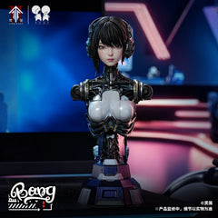 Ling Cage ASH 1/4 Bust Statue PPDF Studio Cyborg Girl Robot Collectible Figure LING_CAGE - KOEEK