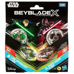 TAKARA TOMY Starwars Luke Skywalker 4-80B Darth Vader 4-60P Beyblade X Booster TAKARA - KOEEK