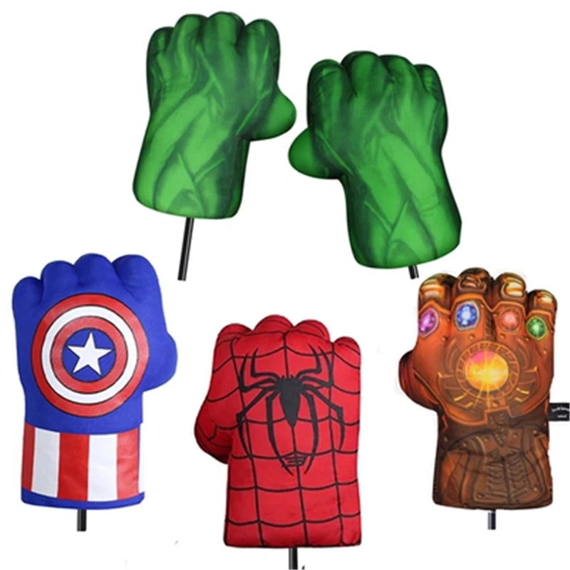 Avengers Superhero Glove Golf Driver Head cover Case Protector Case 460cc 07FC0E-D4 - KOEEK