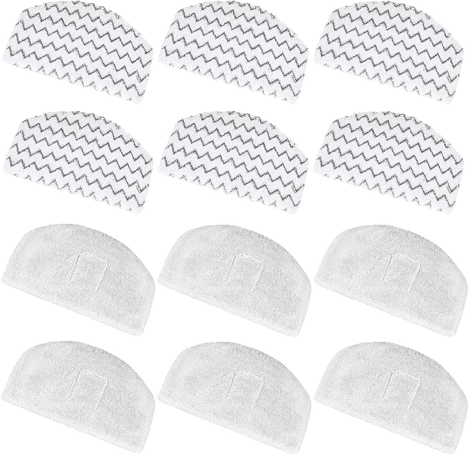 12-Pack 1940 Steam Mop Replacement Pads for Bissell Powerfresh Steam Mop 07FC0E-D4 - KOEEK