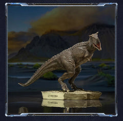 Official Limited 1:20 Carnotaurus Dinosaur Brass Statue Figure Model Collection 07FC0E-D4 - KOEEK