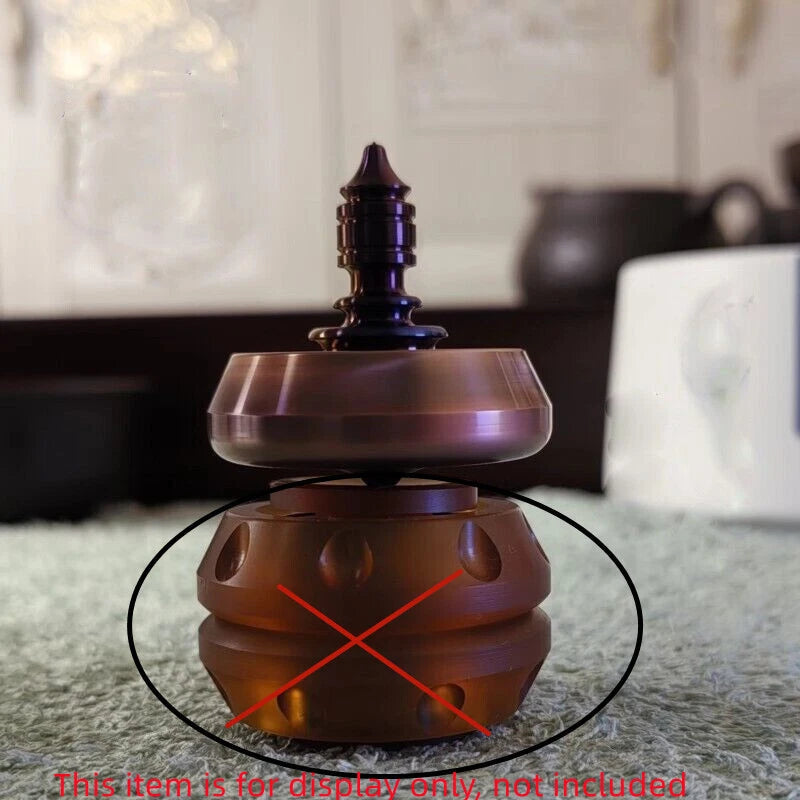 Superconducting titanium Spinning Top Finger Spinner Ceramic Bead Fidget EDC Toy 07FC0E-D4 - KOEEK