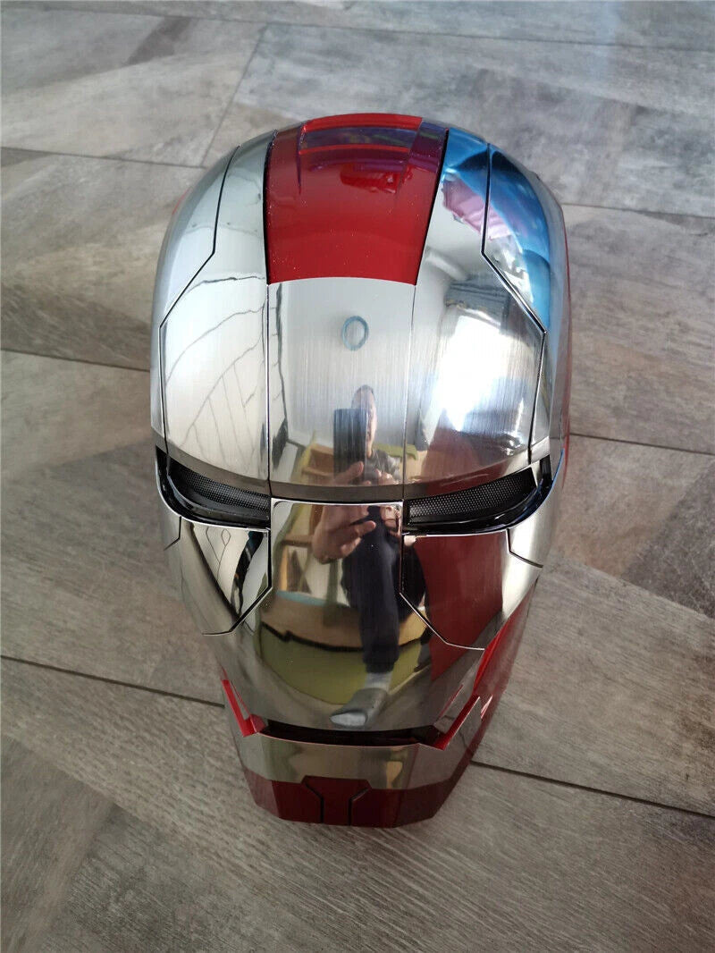 US StocK AUTOKING Iron Man MK5 Helmet Wearable Voice Control ABS Mask Cosplay AUTOKING - KOEEK